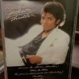 Michael Jackson Thriller cassette tape